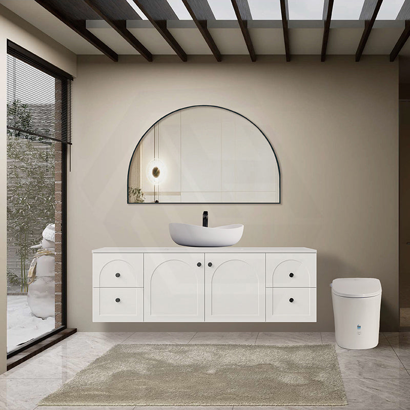 Lukka Arco 1200/1500mm Half-moon Framed Mirror Copper Free Variant Colour Available
