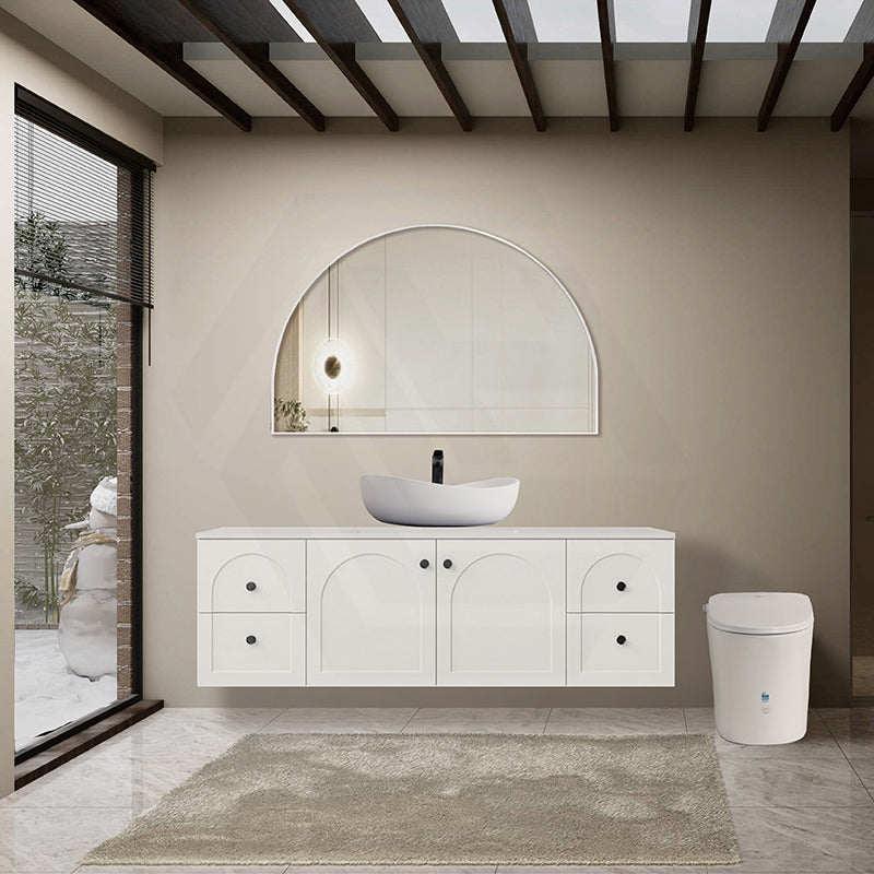 Lukka Arco 1200/1500mm Half-moon Framed Mirror Copper Free Variant Colour Available