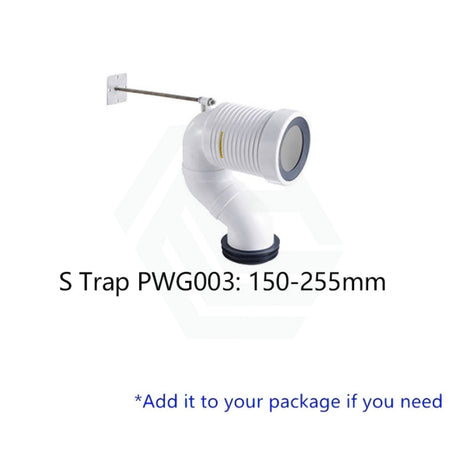 Lukka 684x408x474mm Gloss White Ceramic Back to Wall Smart Toilet