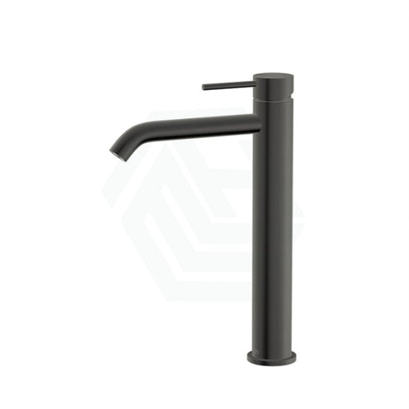 M#1(Gunmetal Grey) Ikon Hali Pin Lever Solid Brass Gunmetal Tall Basin Mixer Tap For Vanity