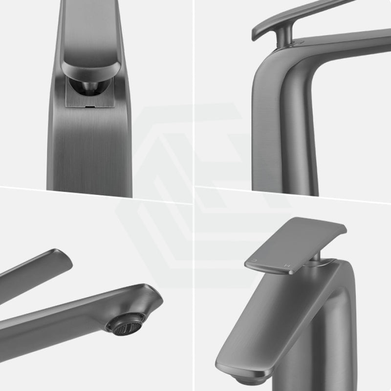 Norico Esperia Gunmetal Grey Solid Brass Mixer Tap For Basins Bathroom Products