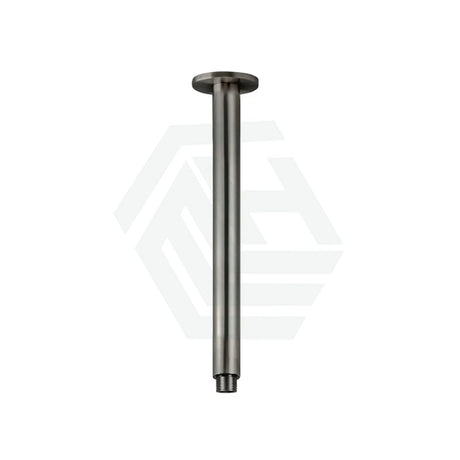 M#3(Gunmetal Grey) Meir 300Mm Round Ceiling Shower Arm Shadow Gunmetal Solid Brass Grey Arms