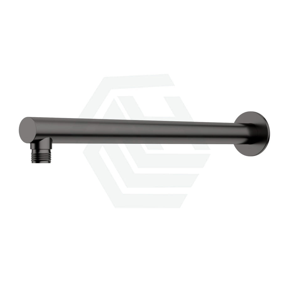 M#3(Gunmetal Grey) Meir 400Mm Round Wall Mounted Shower Arm Gunmetal Grey Arms