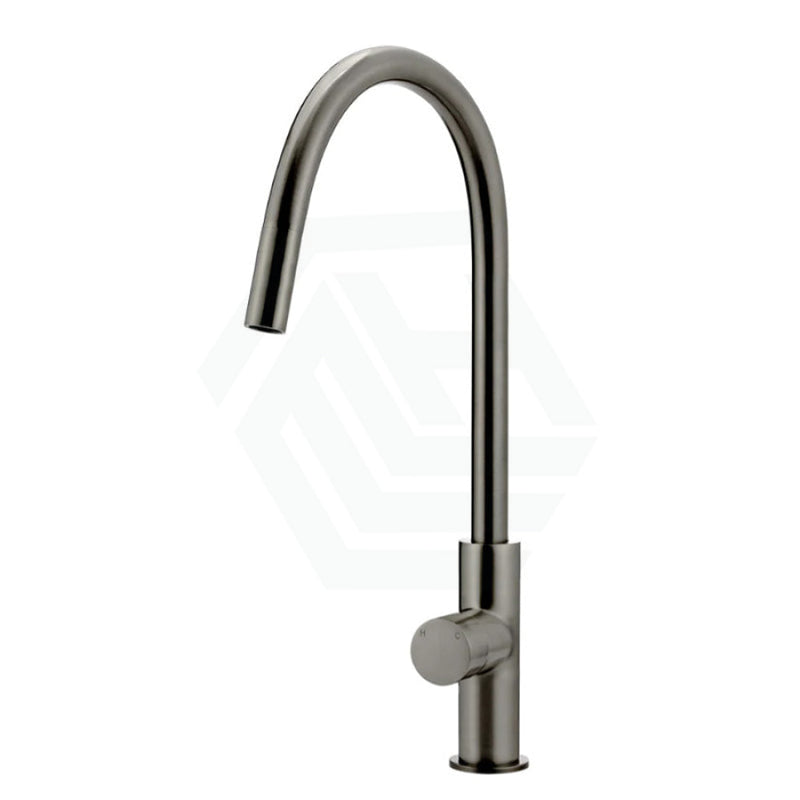 Meir Pvd Shadow Round Pinless Piccola 360¡ã Swivel Pull Out Kitchen Mixer Tap Sink Mixers