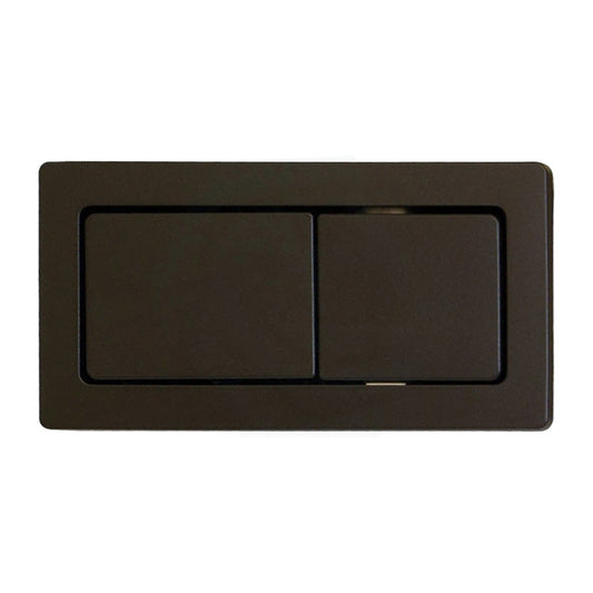 Matt Black Fienza Square Toilet Flush Button Plate For Back To Wall Suite Toilets Push Buttons