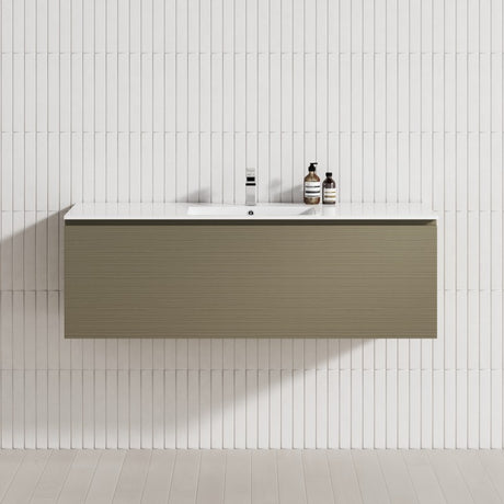 1-Drawer 600/750/900/1200Mm Wall Hung Bathroom Floating Vanity Single Bowl Multi-Colour Cabinet Only