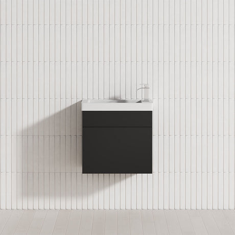 500Mm Wall Hung Bathroom Floating Vanity 1-Door Multi-Colour Cabinet Only Vanities