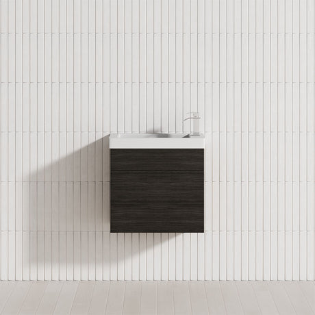 500Mm Wall Hung Bathroom Floating Vanity 1-Door Multi-Colour Cabinet Only Vanities
