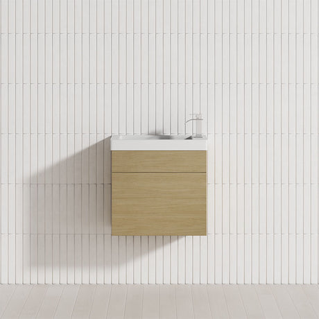 500Mm Wall Hung Bathroom Floating Vanity 1-Door Multi-Colour Cabinet Only Vanities