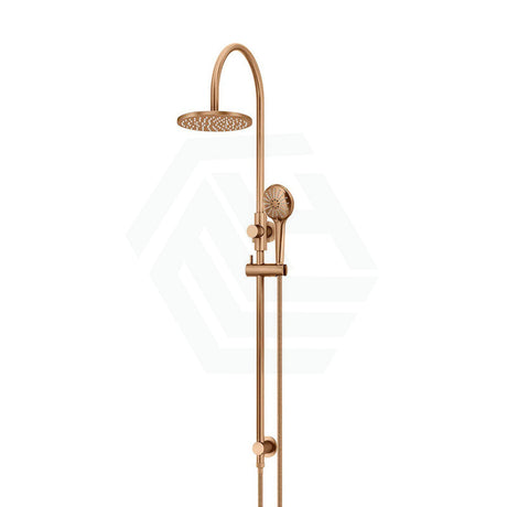 Meir 200/300Mm Round Overhead Shower Set With Three Function Handheld Multi Colour Universal Water