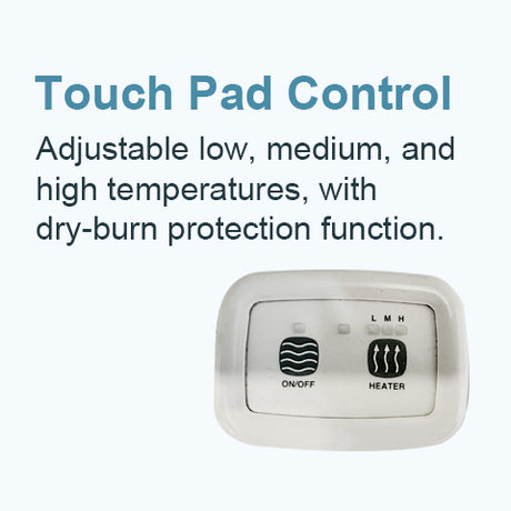 Broadway Almina Spa Bathtub 1285X1285X455Mm Corner Drop-In Tub With Jets Baths