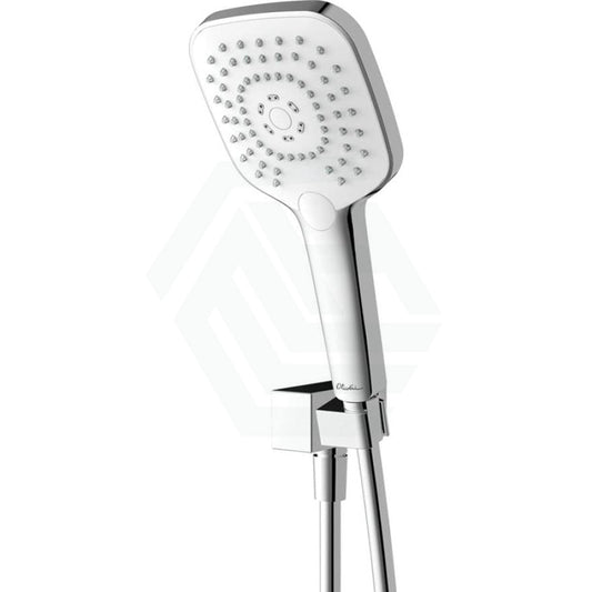 Oliveri Monaco Chrome Square Hand Shower With Bracket 3 Functions