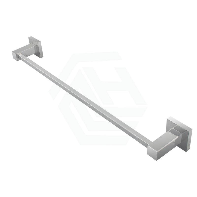 Ottimo 600/800Mm Square Chrome Single Towel Rail Stainless Steel Wall Mounted Bathroom Products