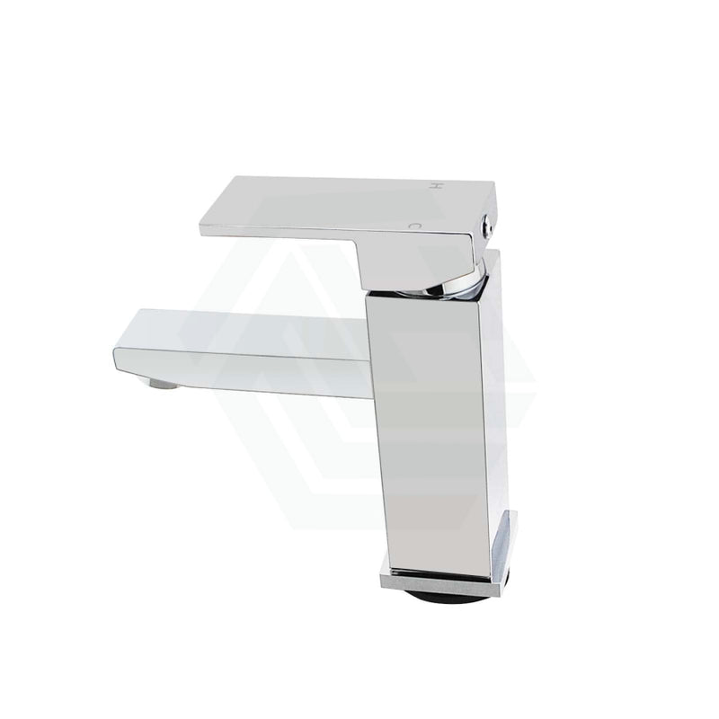 Ottimo Solid Brass Square Chrome Basin Mixer Tap Vanity Bathroom Products