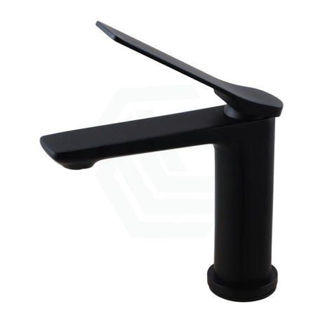 Aquaperla Rushy Solid Brass Short Basin Mixer Tap Vanity Tap Chrome/Black Colour