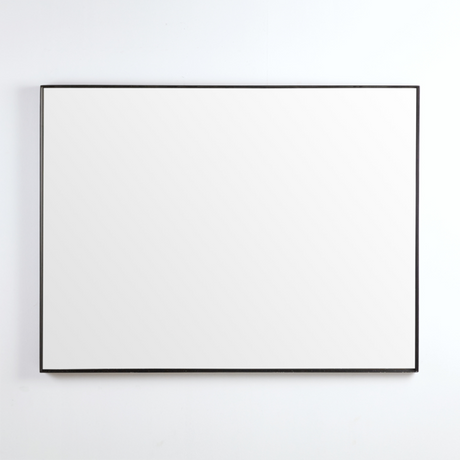 450/600/750/900/1200Mm Bathroom Black Framed Square Mirror Wall Mounted Mirrors