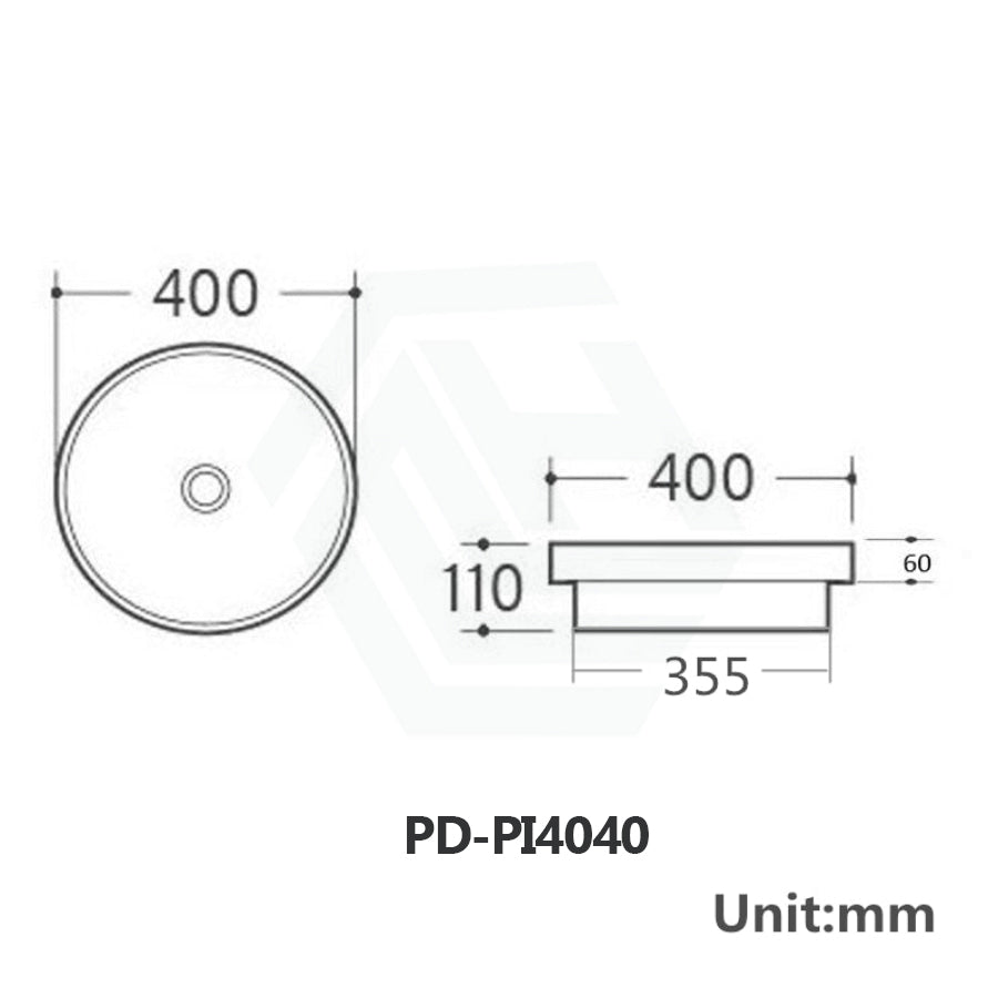 150mm Gloss Black Swan Stone Top Calacatta Quartz with Inset Basin