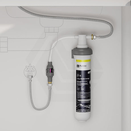 PureMix Z2 & Z7 High Flow Undersink 1 Micron Water Filter System