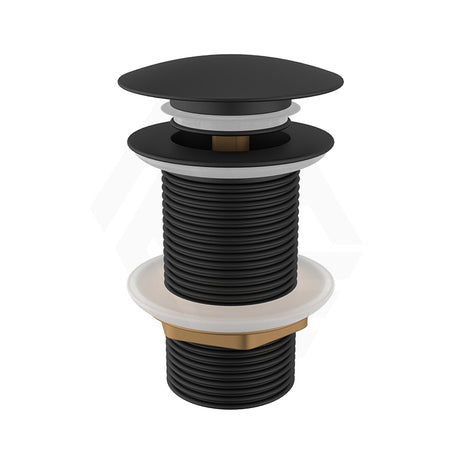 Macho 32/40mm Mushroom Solid Brass Basin Pop Up Waste NO Overflow Variant Colour Available