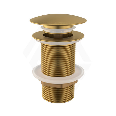 Macho 32/40mm Mushroom Solid Brass Basin Pop Up Waste NO Overflow Variant Colour Available
