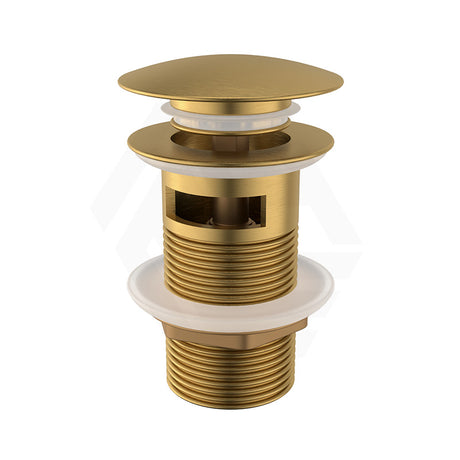 Macho 32/40mm Mushroom Solid Brass Basin Pop Up Waste with Overflow Variant Colour Available