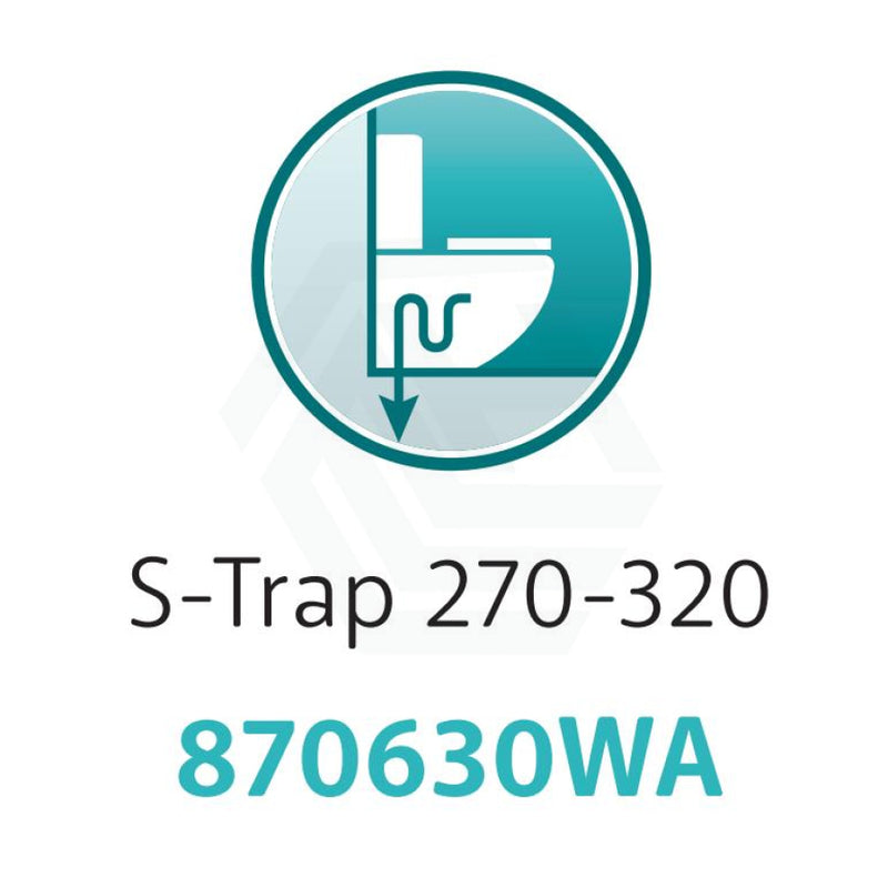 Rak Washington Front Lever Adjustable Link Toilet Suite P-Trap Or S-Trap Available Gloss White