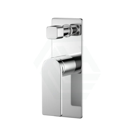 Ruki Solid Brass Chrome Bath/Shower Wall Mixer With Diverter Mixers