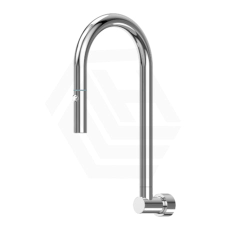 Stainless Steel Retractable Swivel Wall Spout Chrome
