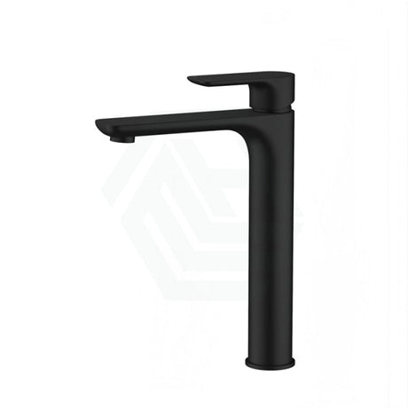 Solid Brass Black Tall Basin Mixer Tap Bathroom Mixers