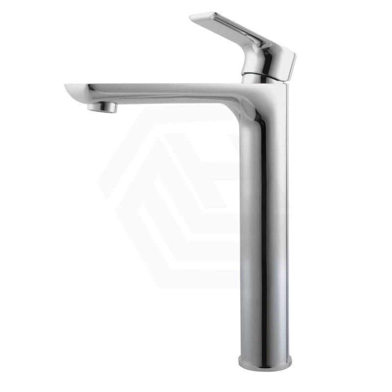 Solid Brass Chrome Tall Basin Mixer Tap Bathroom Products