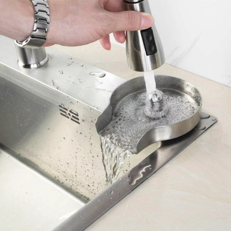 Stainless Steel Glass Rinser Bottle Washer For Kitchen Sinks / Bar