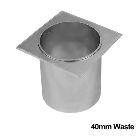 Lauxes Aluminium Shower Grate Waste Silver 40/50/72/80Mm 50Mm Drain Accessories