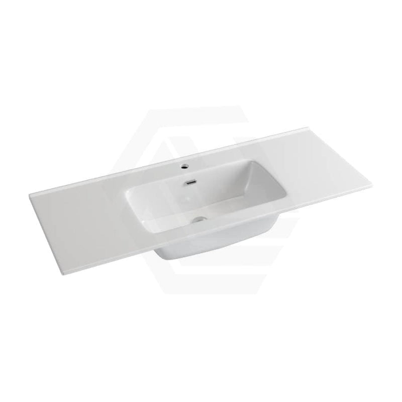 1210X465X175Mm O Shape Ceramic Top For Bathroom Vanity Single Bowl 1 Or 3 Tap Holes Available Gloss