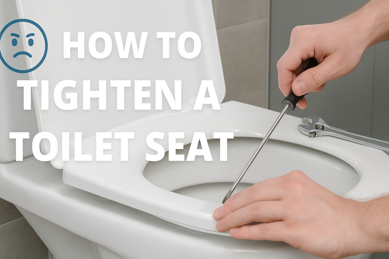 How to Tighten a Toilet Seat: A Step-by-Step Fix