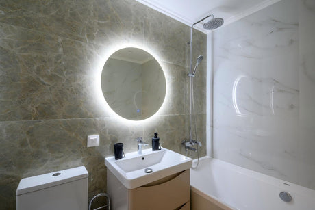 Mirror Design Trends: Using LED and Frameless Mirrors in Bathroom Spaces