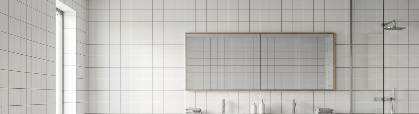 150x150 Tiles in the Modern Bathroom