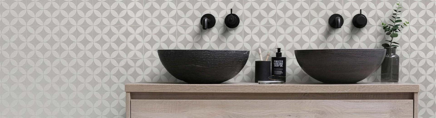 200x200 Tiles in the Modern Bathroom