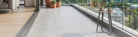 Balcony Tiles at the Outside Modern Balcony 