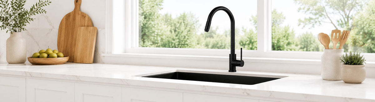 Black Kitchen Taps