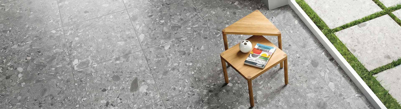 Matt Tiles on the Ouside Floor