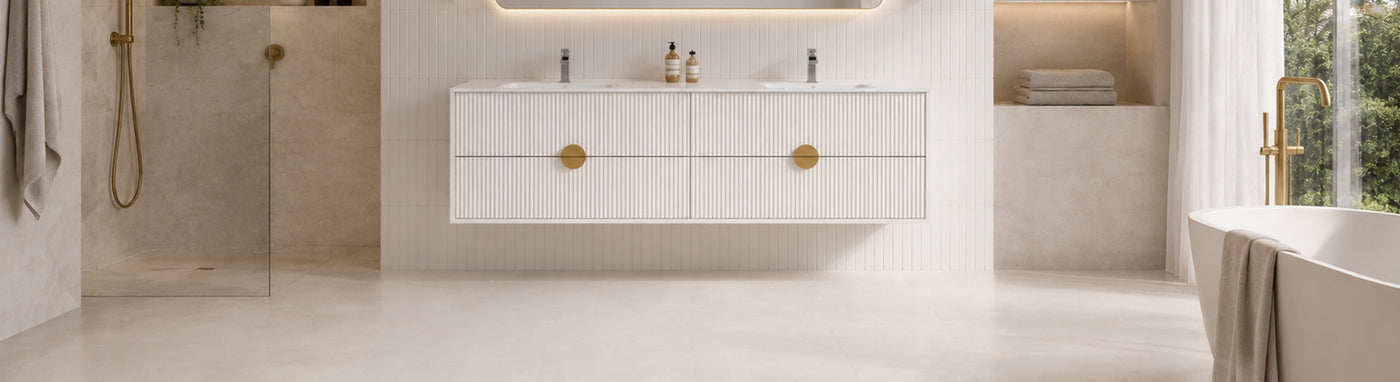 Matte White Vanities