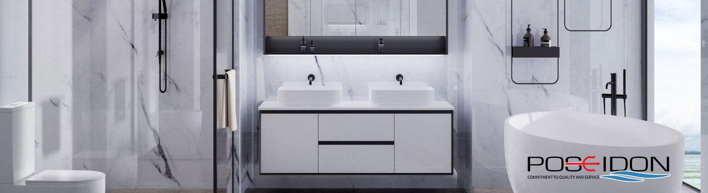 Poseidon Bathroom Collection – Basins, Vanities & More