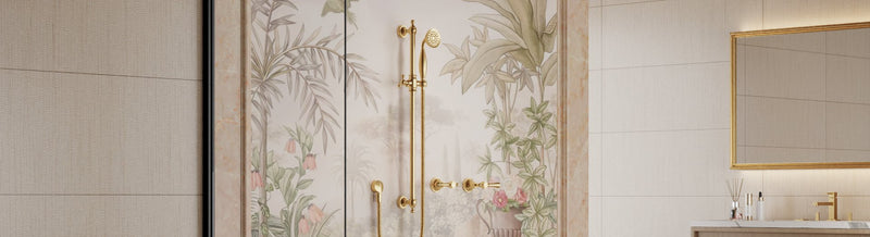 Single Rail Showers with Tap Sets