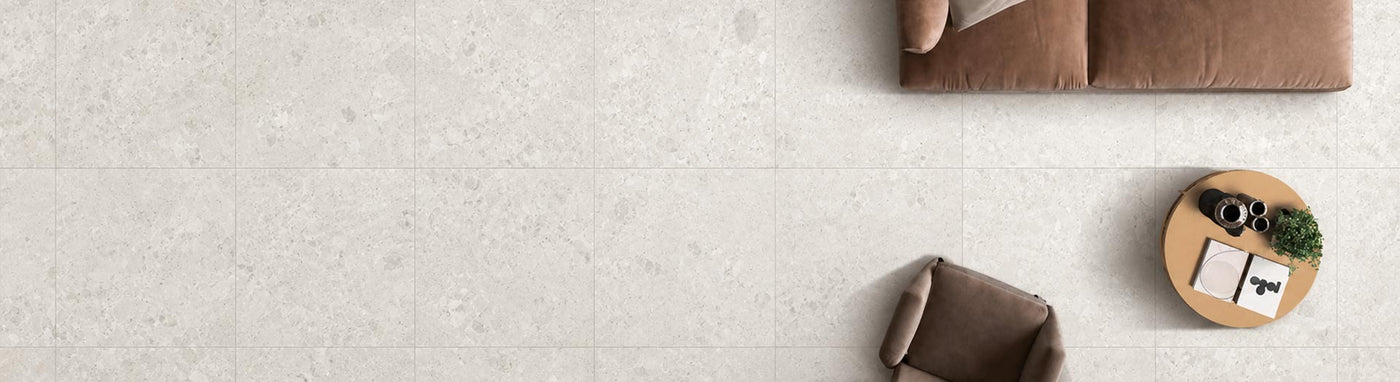 Stone Look Tiles in the Modern Living Room