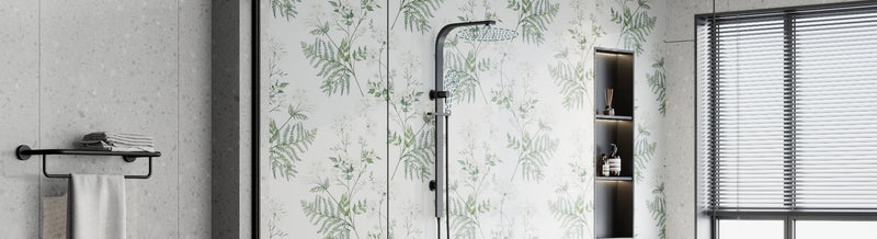 Twin Shower Rails Only