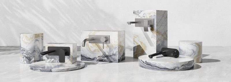 Wall Mixer With Spouts