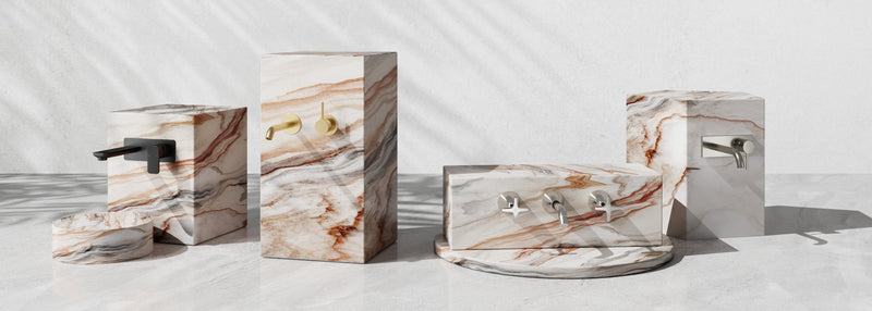 Wall Mounted Bath/Basin Tap Sets