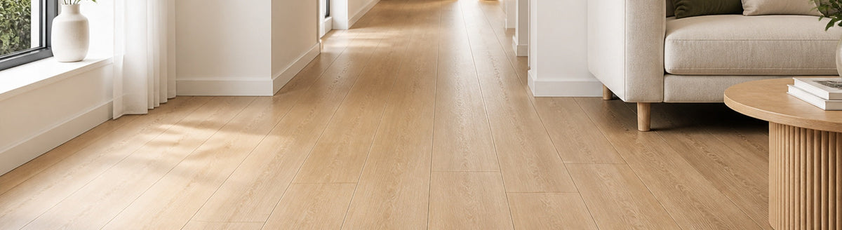 Straight Plank Hybrid Flooring