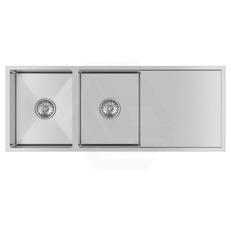 1160X460X230mm 1.2mm Handmade Top/undermount Double Bowls Kitchen Sink