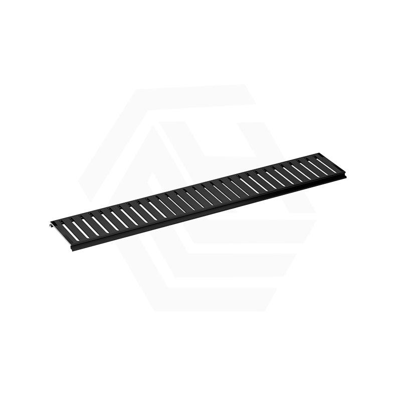 100-5600mm Lauxes Aluminium 128 Storm Water Grate Next Generation Midnight Black TOP TRAY ONLY